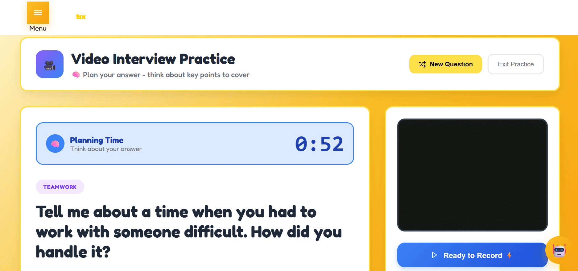 Video Interview preview